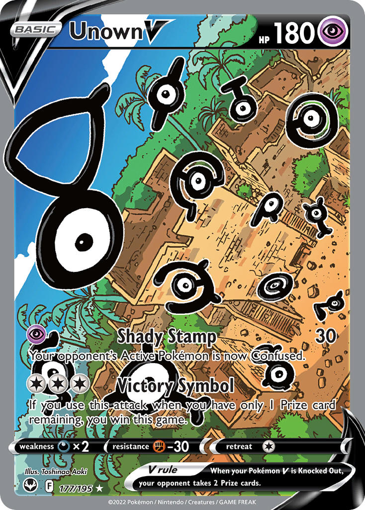 Unown V | Silver Tempest 177/195