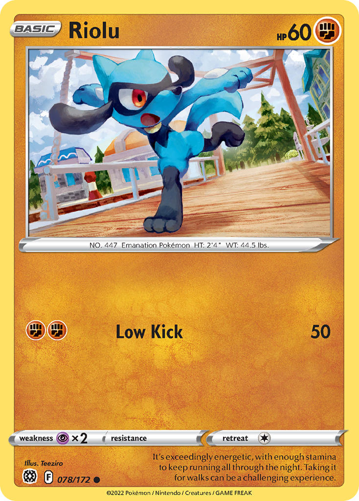 Riolu | Brilliant Stars 078/172