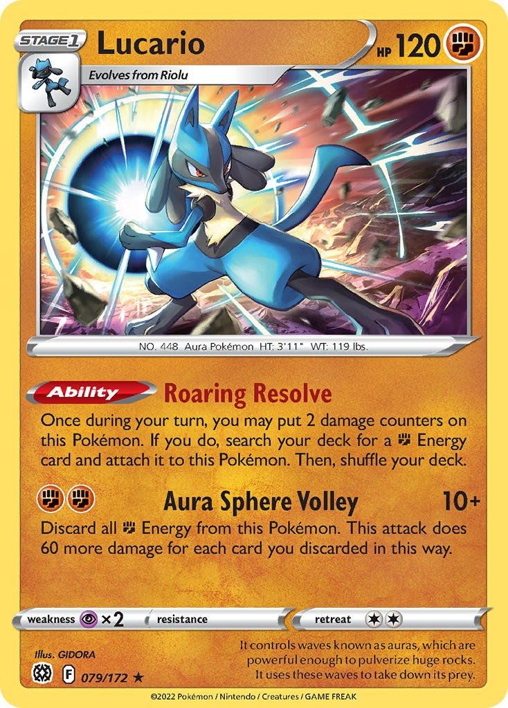 Lucario | Brilliant Stars 079/172