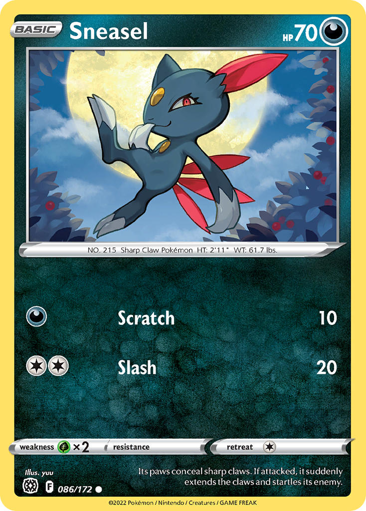 Sneasel | Brilliant Stars 086/172