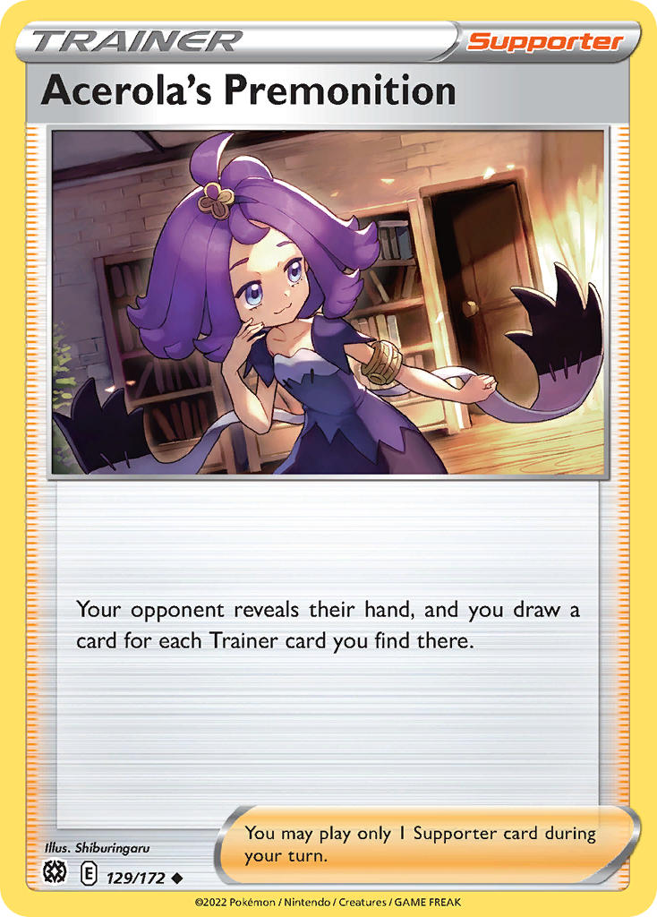Acerola's Premonition | Brilliant Stars 129/172