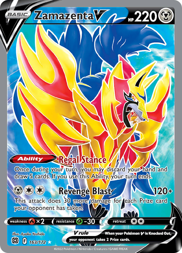 Zamazenta V | Brilliant Stars 163/172