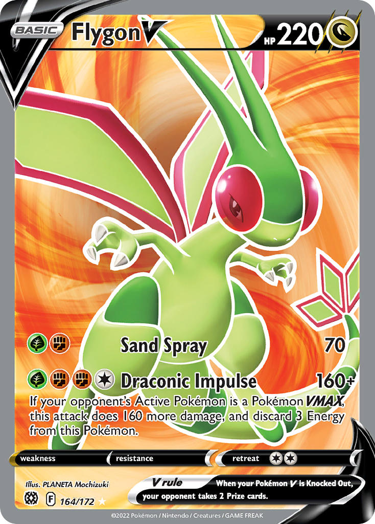 Flygon V | Brilliant Stars 164/172