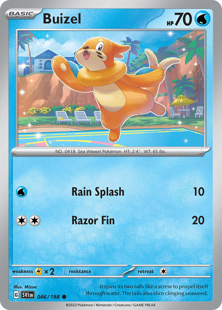 Buizel | Scarlet & Violet Base Set 046/198