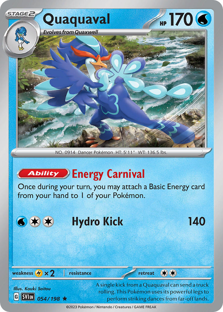 Quaquaval | Scarlet & Violet Base Set 054/198