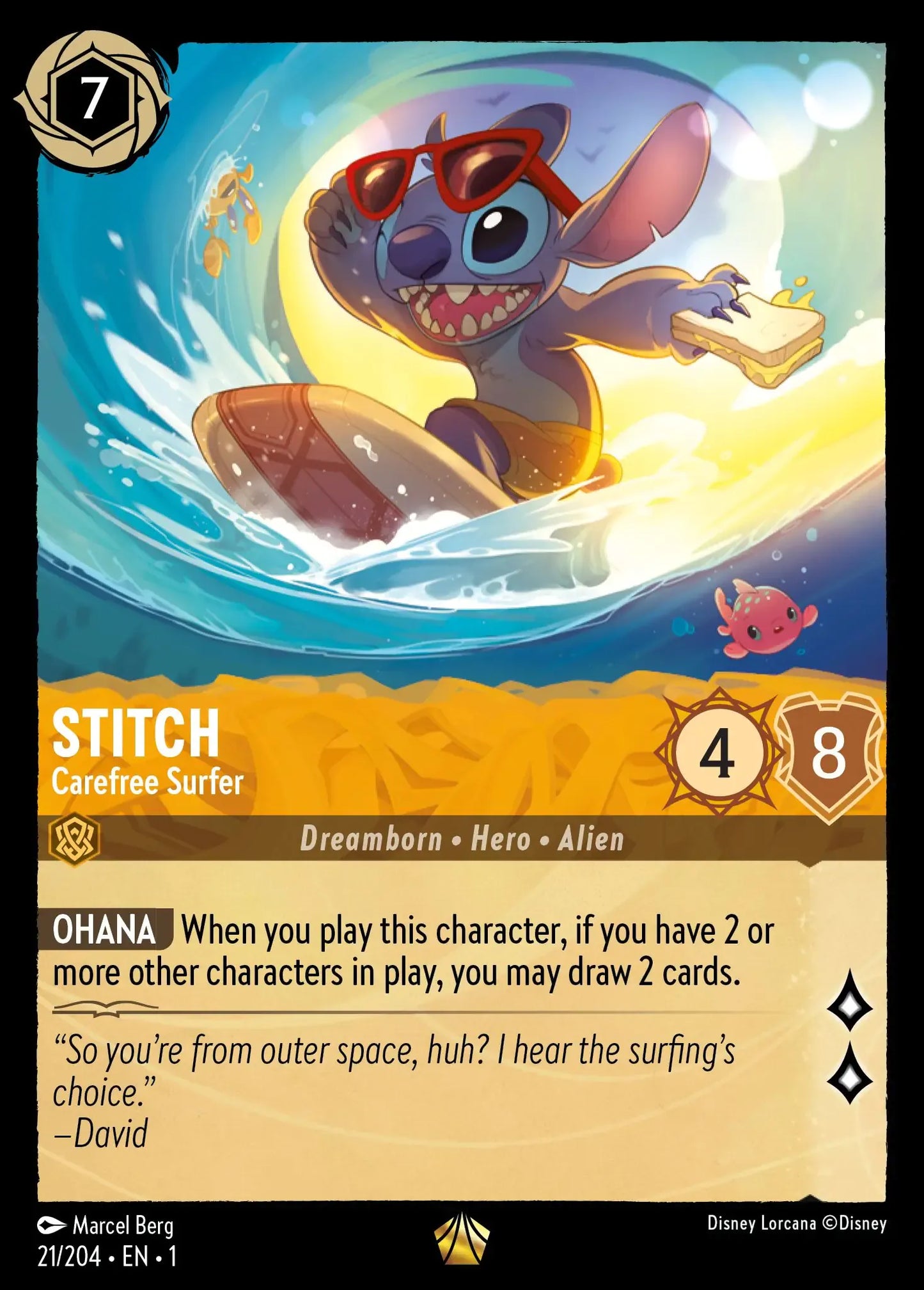 Stitch - Carefree Surfer 21/204