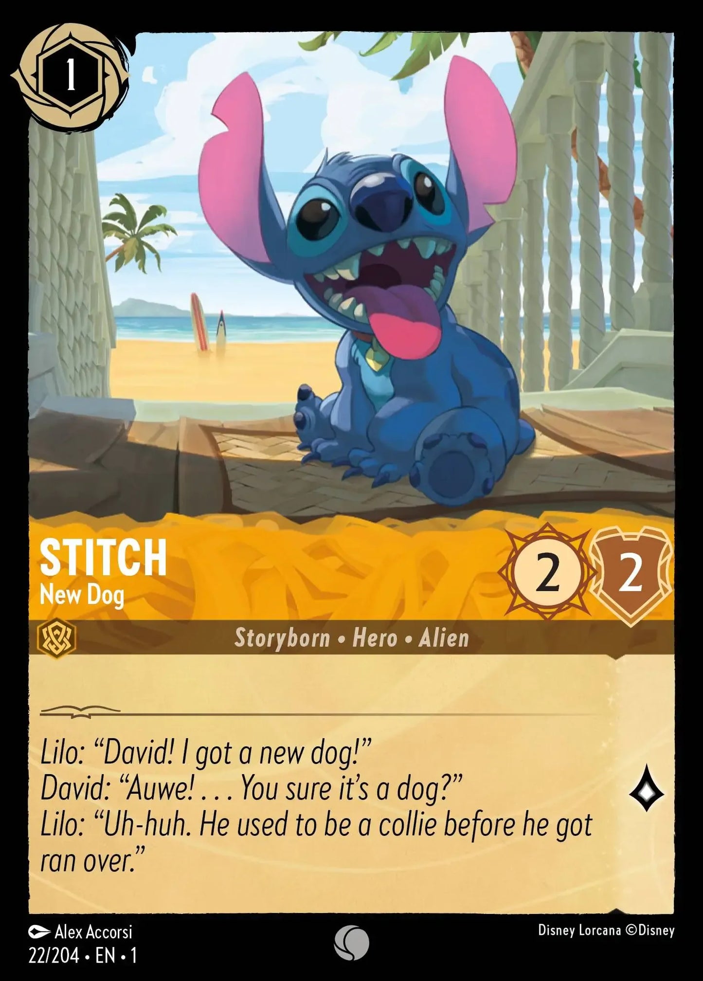 Stitch - New Dog 22/204