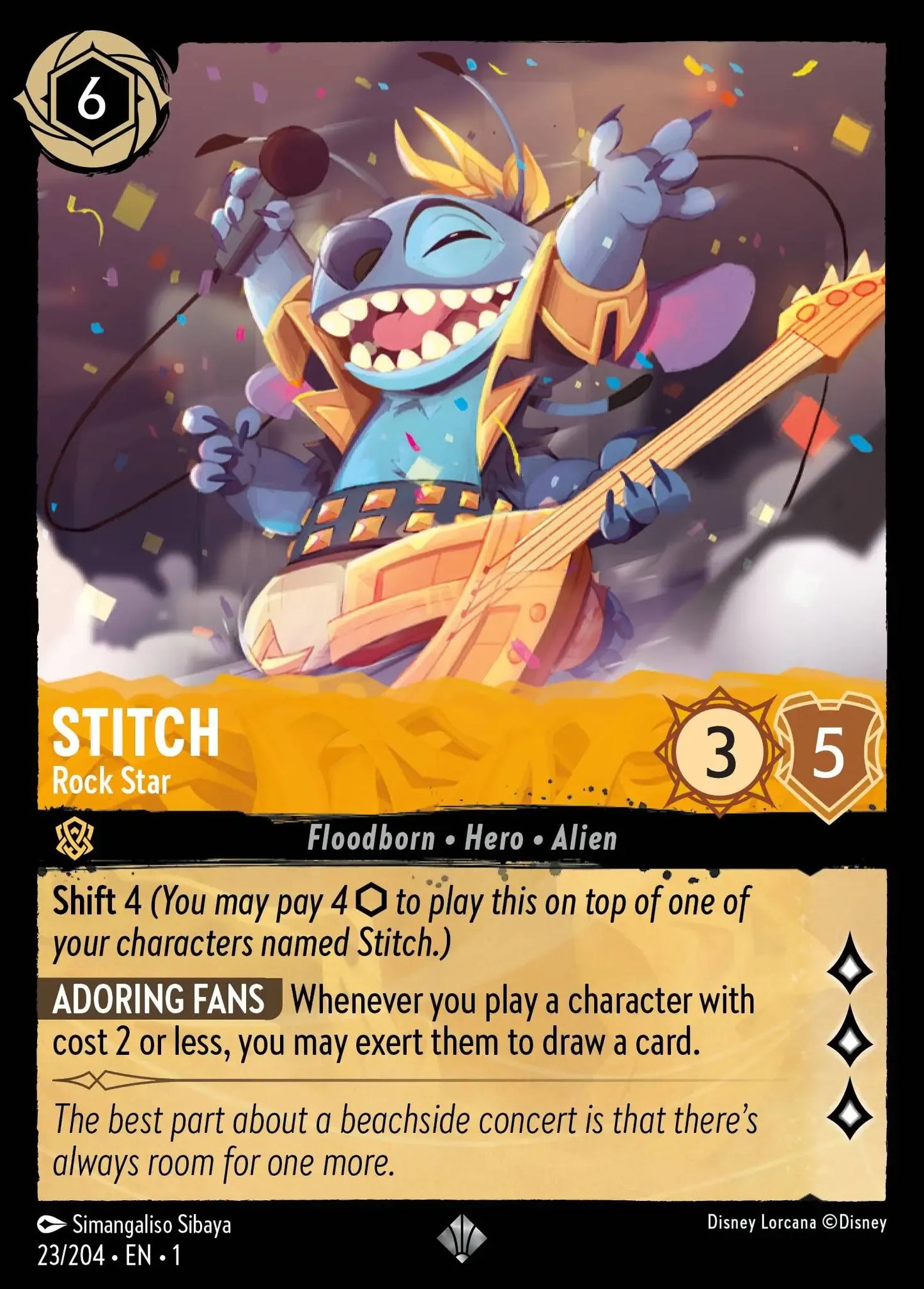 Stitch - Rock Star 23/204