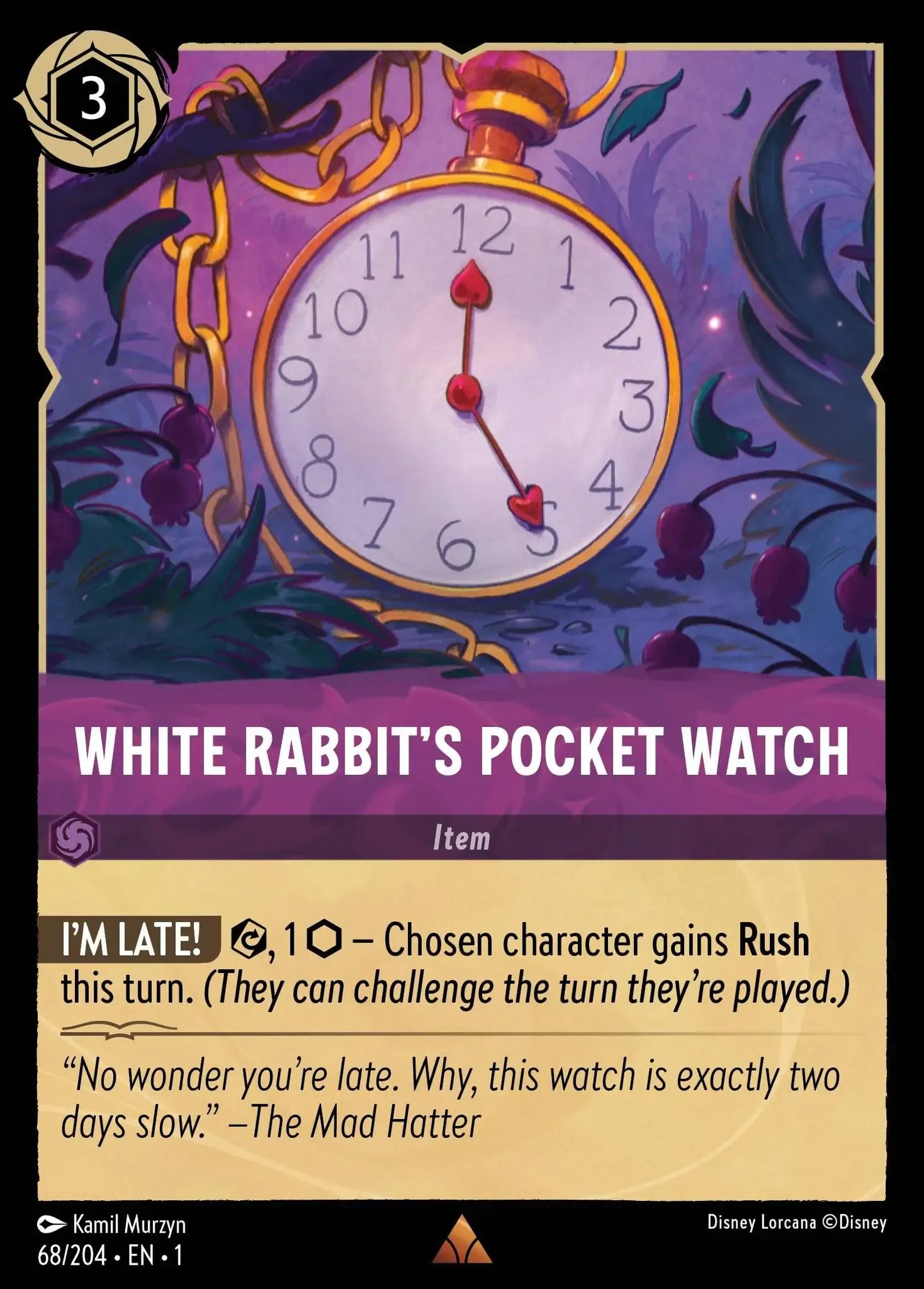 White Rabbit's Pocket Watch 68/204