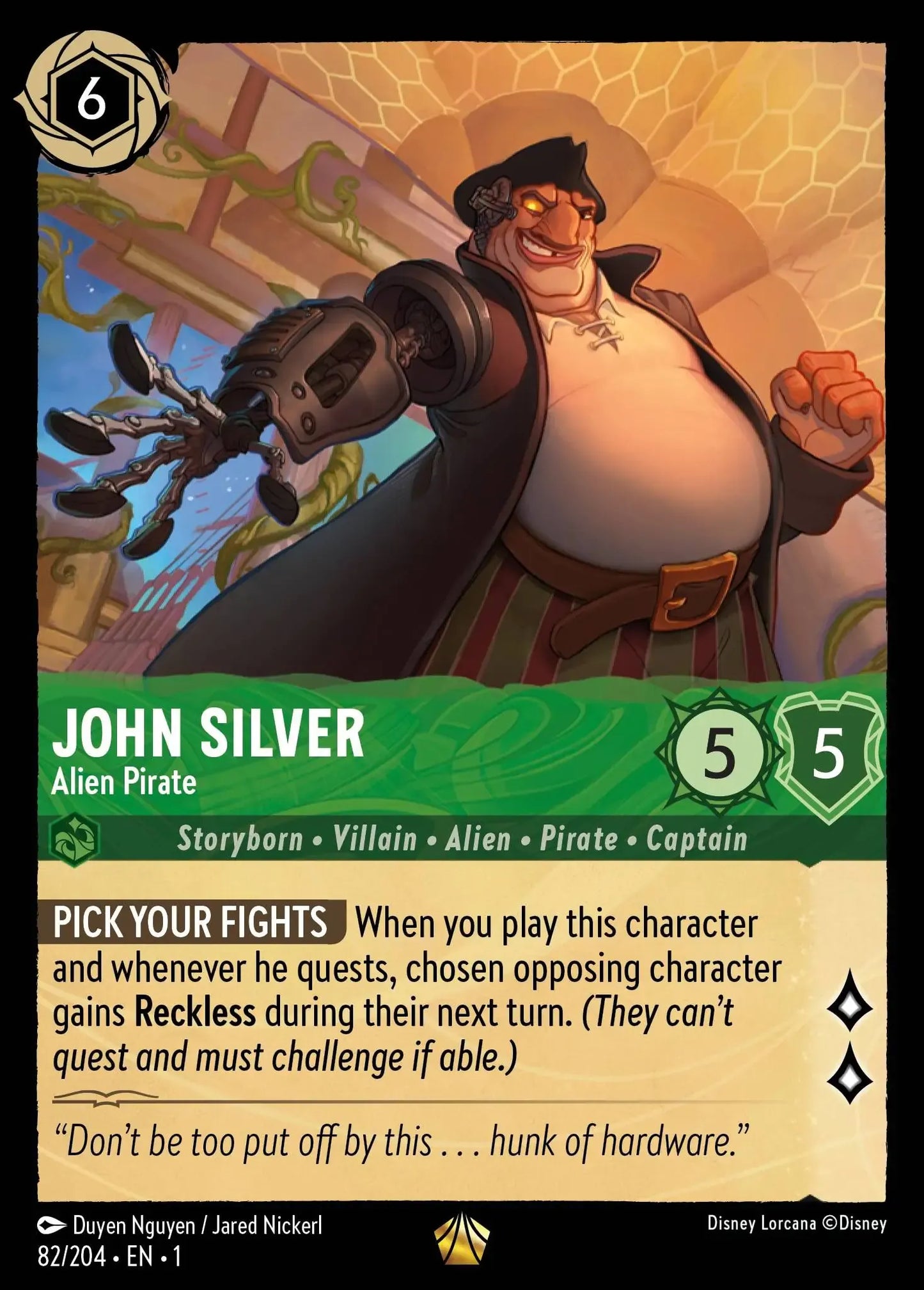 John Silver - Alien Pirate 82/204