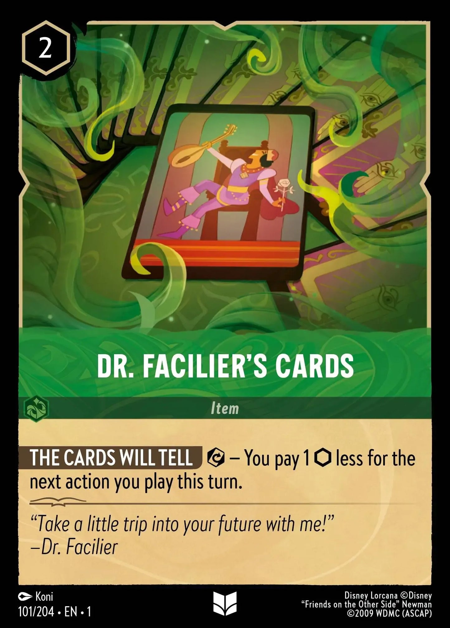Dr. Facilier's Cards 101/204