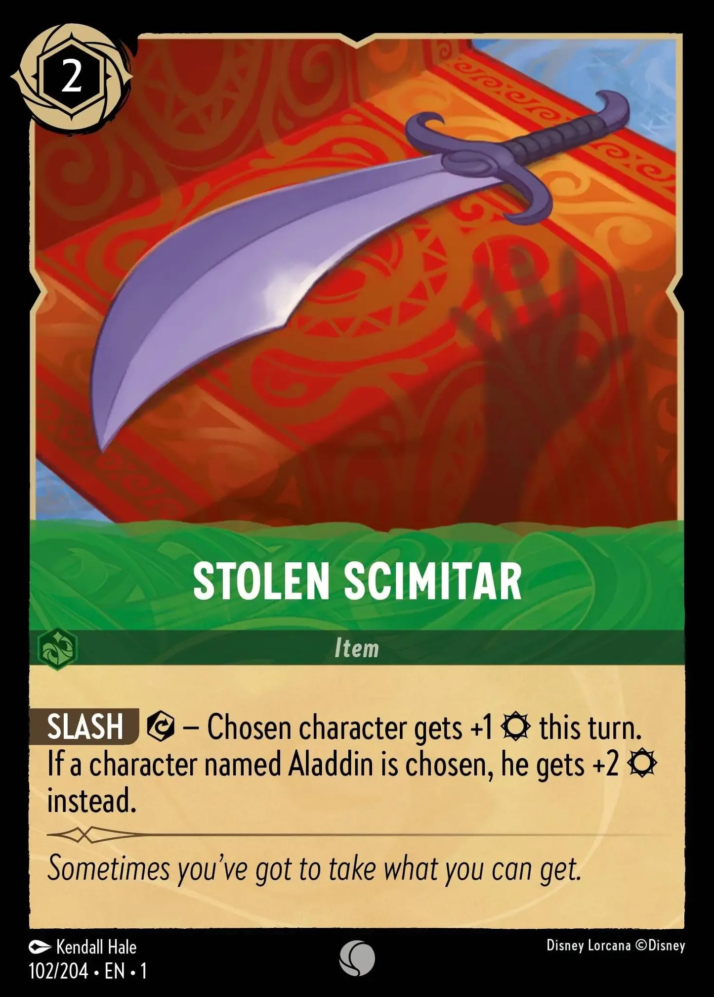 Stolen Scimitar 102/204