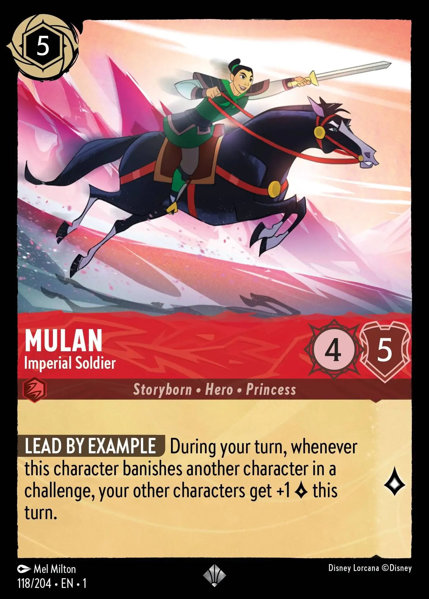 Mulan - Imperial Soldier 118/204