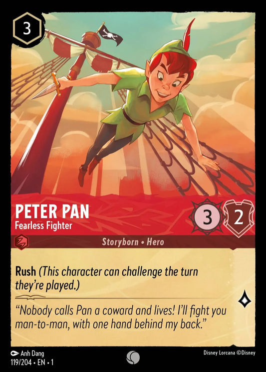 Peter Pan - Fearless Fighter 119/204