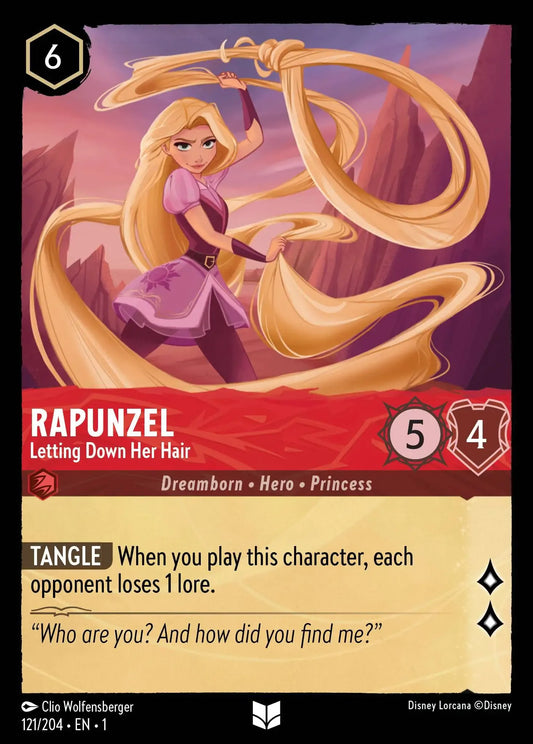 Rapunzel - Letting Down Her Hair 121/204