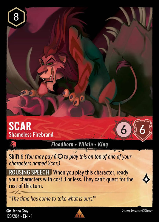 Scar - Shameless Firebrand 123/204