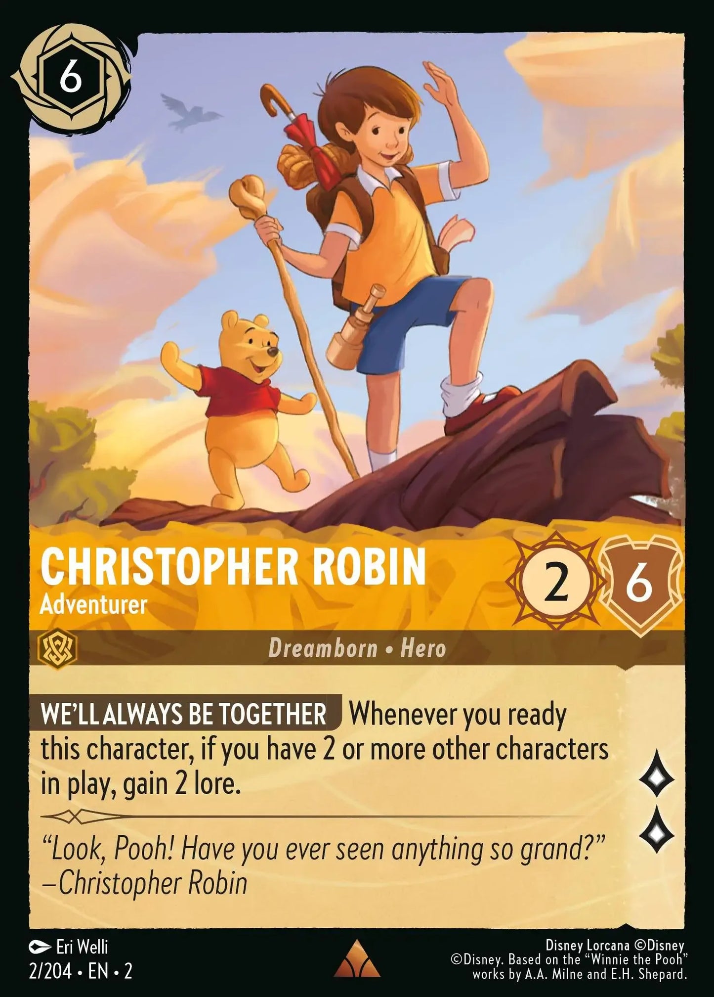 Christopher Robin - Adventurer 002/204