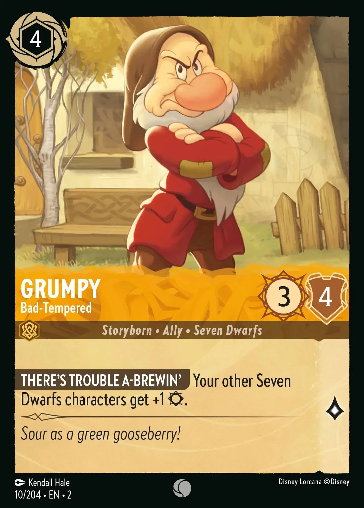 Grumpy - Bad-Tempered 010/204