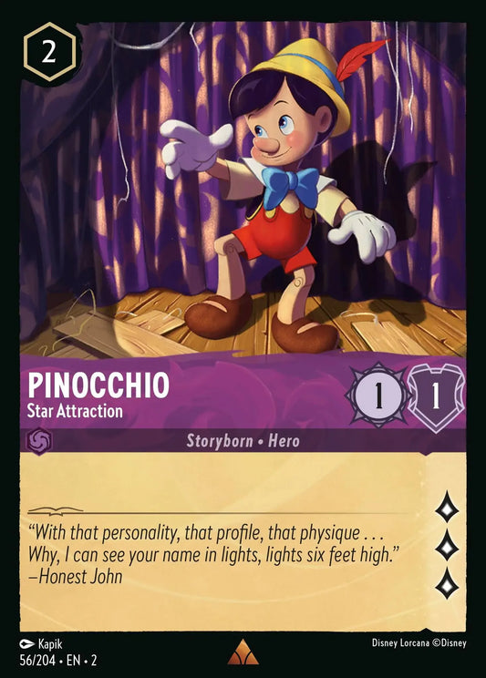 Pinocchio - Star Attraction 056/204