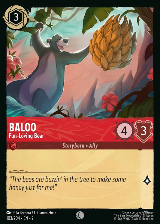 Baloo - Fun-Loving Bear 103/204