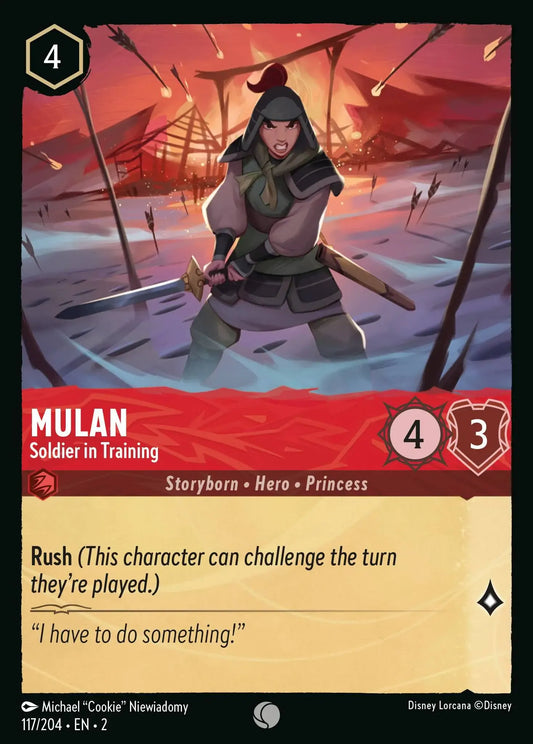 Mulan - Soldier in Training 117/204