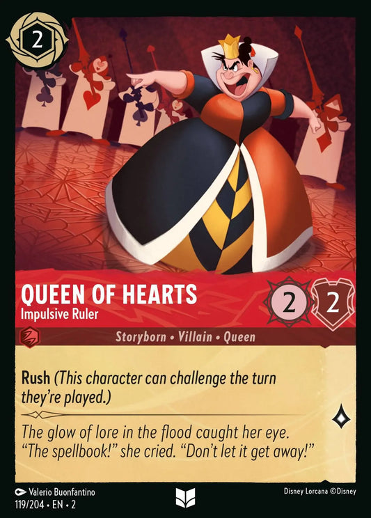 Queen Of Hearts - Impulsive Ruler 119/204