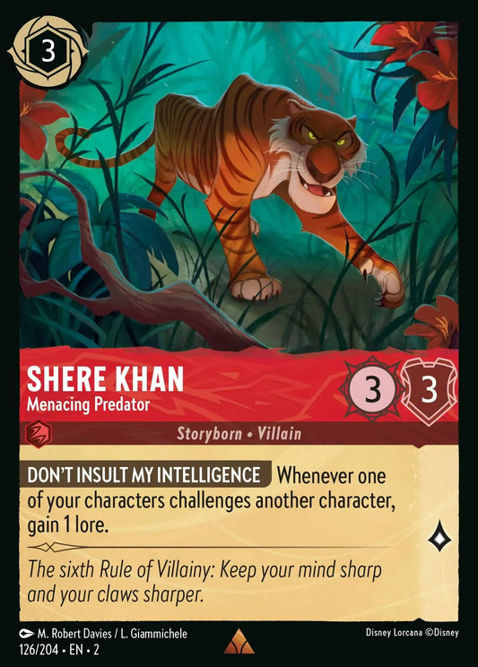 Shere Khan - Menacing Predator 126/204