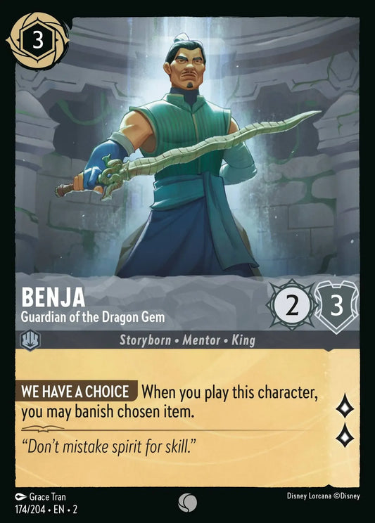 Benja - Guardian of the Dragon Gem 174/204