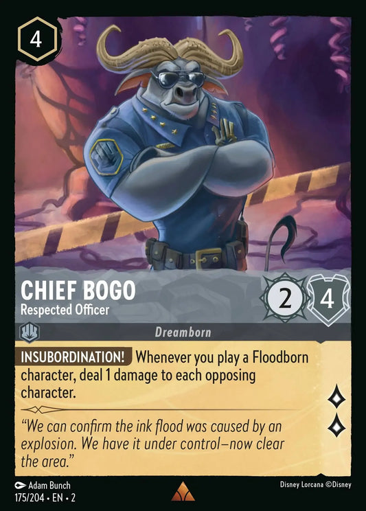 Chief Bogo - Respected Officer 175/204