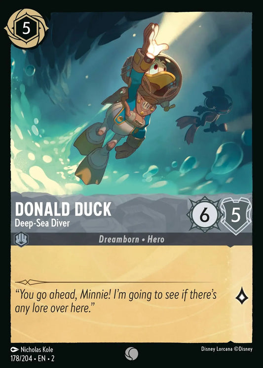 Donald Duck - Deep-Sea Diver 178/204