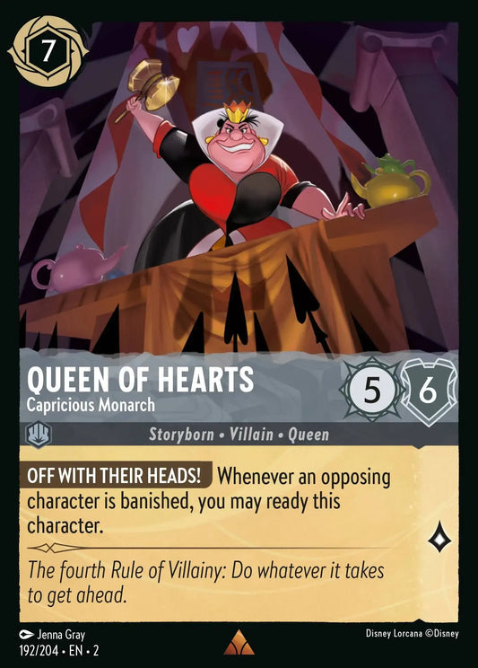 Queen Of Hearts - Capricious Monarch 192/204
