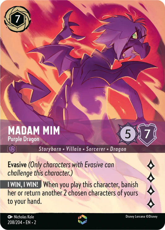 Madam Mim - Purple Dragon 208/204