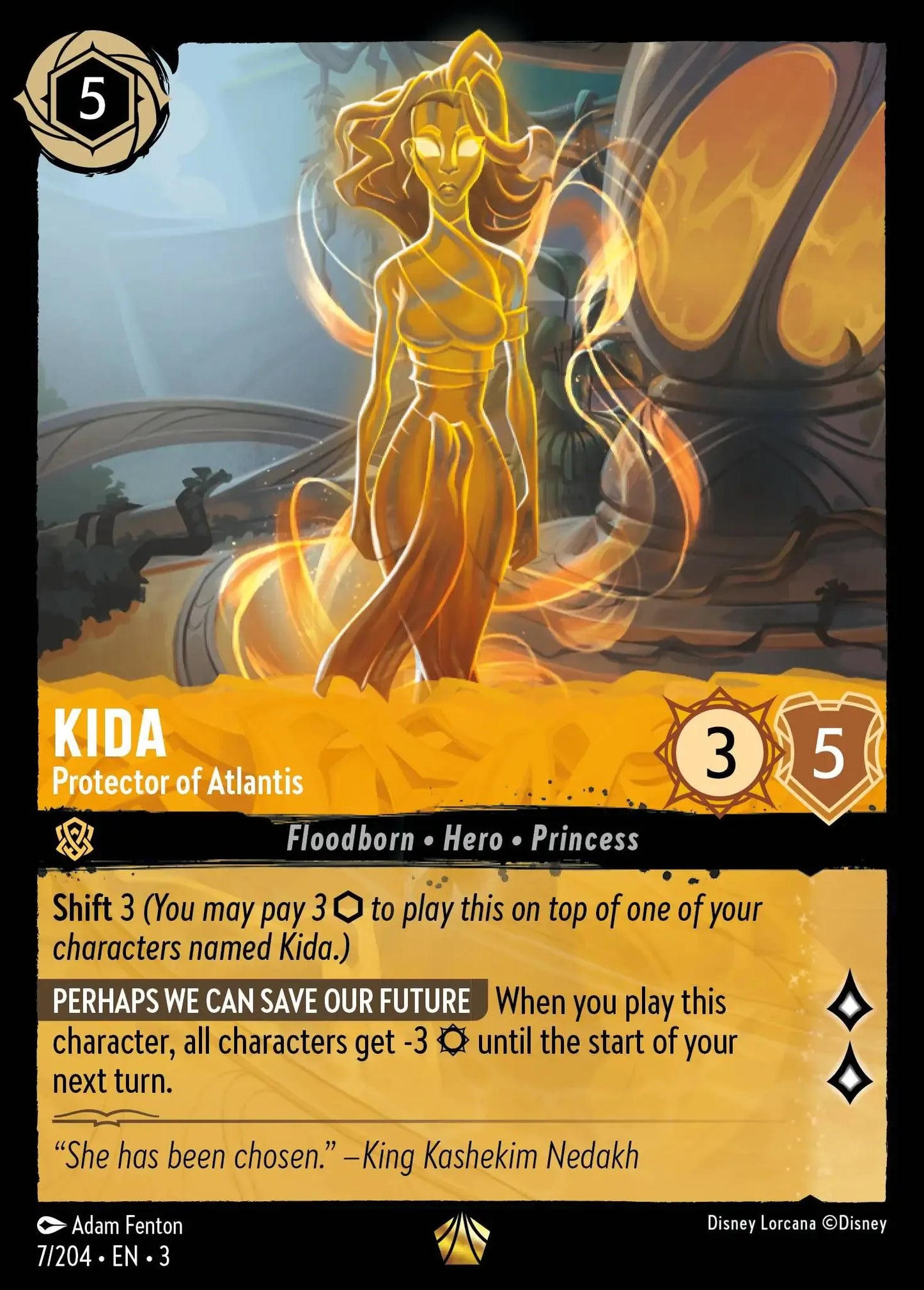 Kida - Protector of Atlantis 007/204