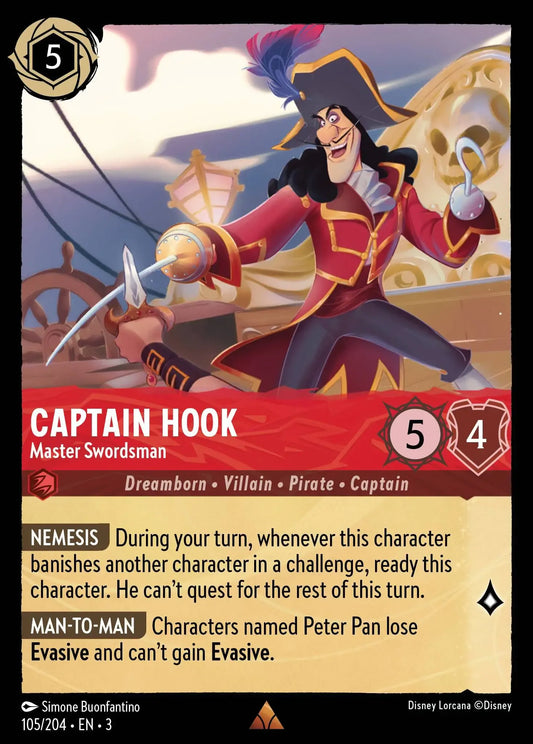 Captain Hook - Master Swordsmen 105/204