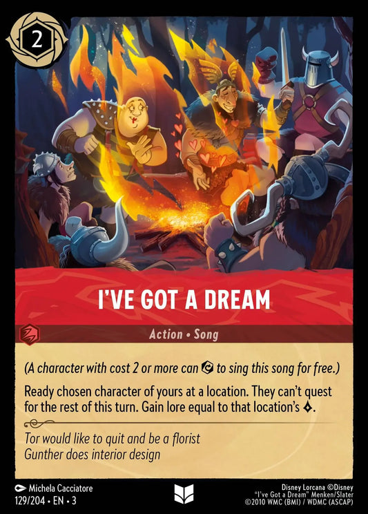 I've Got a Dream 129/204