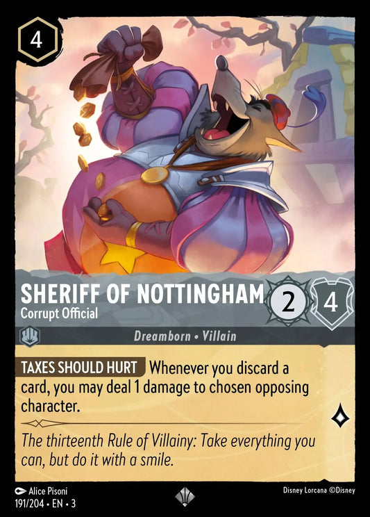 Sheriff of Nottingham - Corrupt Official 191/204