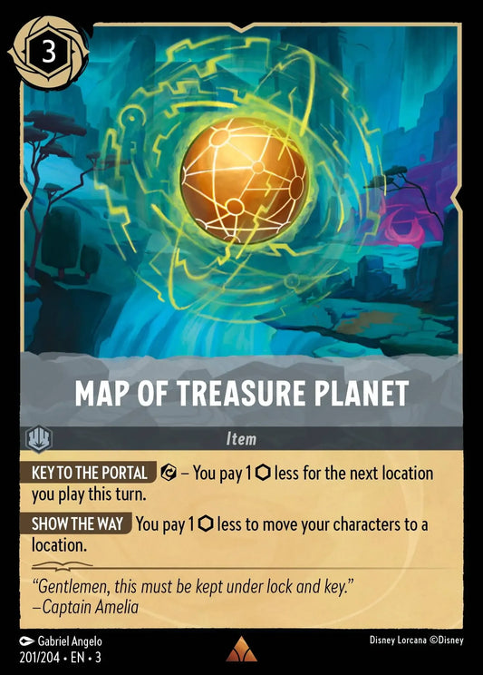 Map of Treasure Planet 201/204