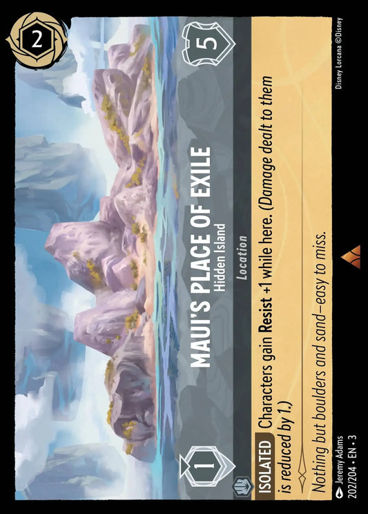 Maui's Place of Exile 202/204