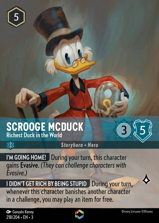Scrooge Mcduck - Richest Duck in the World 218/204