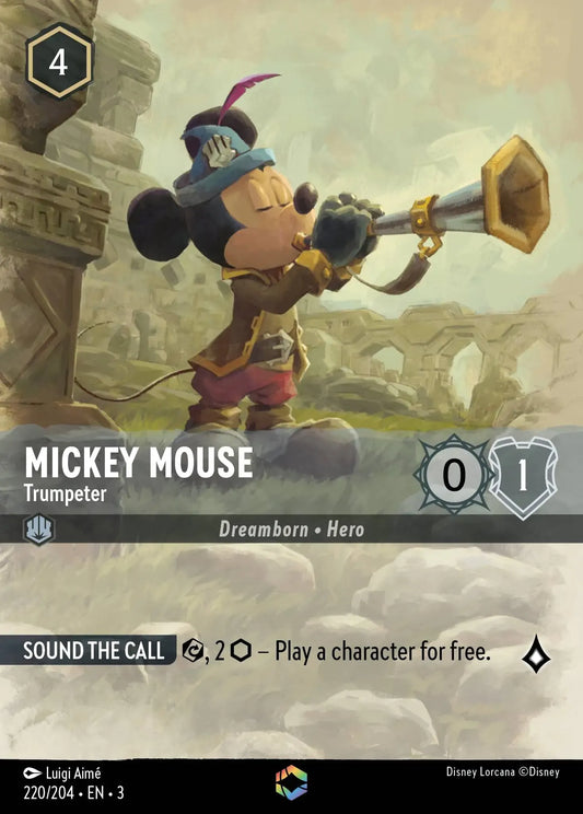 Mickey Mouse - Trumpeter 220/204