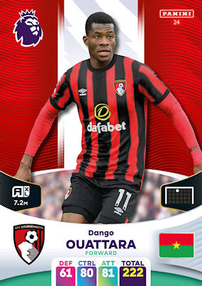 Ouattara (AFC Bournemouth - Forward) - Adrenalyn XL 2024