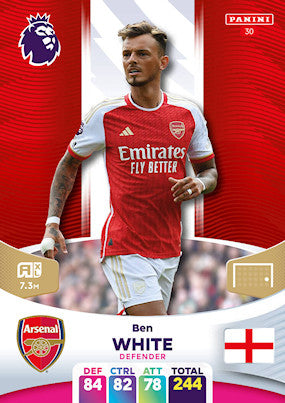 White (Arsenal - Defender) - Adrenalyn XL 2024