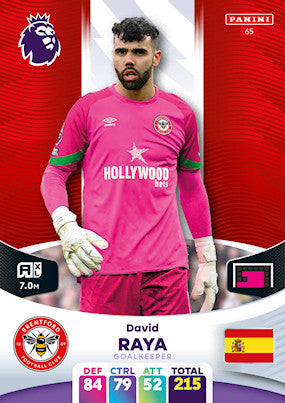 Raya (Brentford - Goalkeeper) - Adrenalyn XL 2024