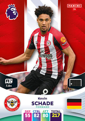 Schade (Brentford - Forward) - Adrenalyn XL 2024