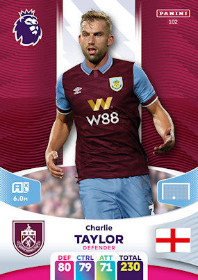 Taylor (Burnley - Defender) - Adrenalyn XL 2024