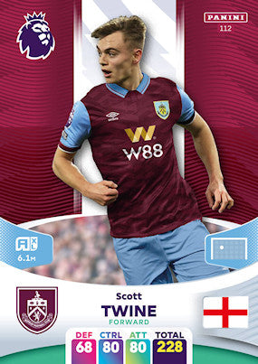 Twine (Burnley - Forward) - Adrenalyn XL 2024