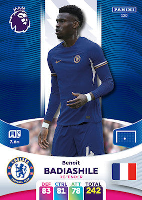 Badiashile (Chelsea - Defender) - Adrenalyn XL 2024