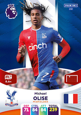 Olise (Crystal Palace - Midfielder) - Adrenalyn XL 2024