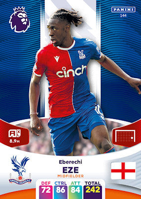 Eze (Crystal Palace - Midfielder) - Adrenalyn XL 2024