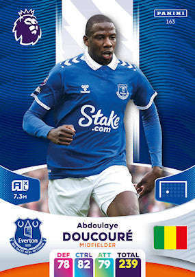 Doucoure (Everton - Midfielder) - Adrenalyn XL 2024